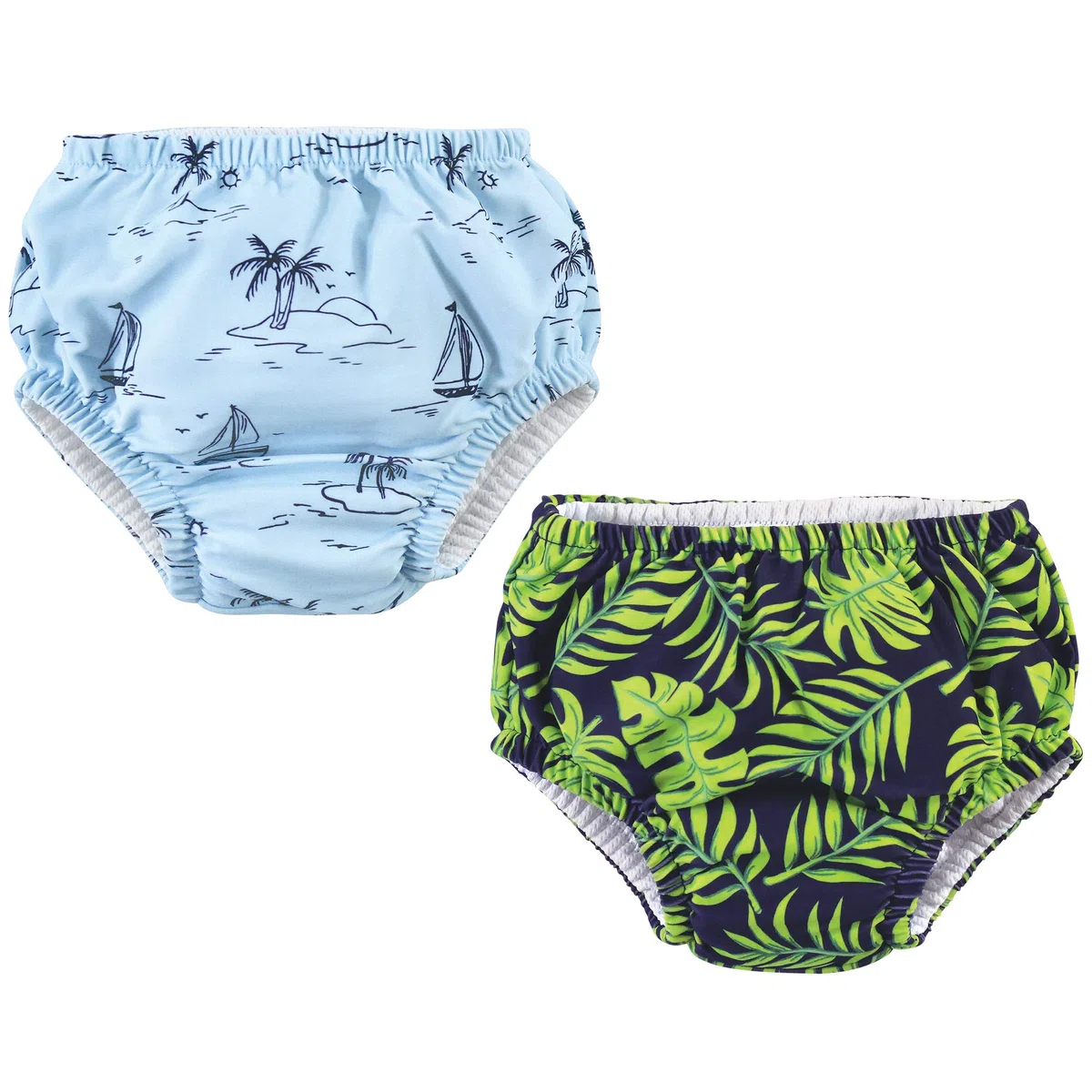 Hudson Baby, Tropikalne liście, pieluchy do pływania unisex, 4 maluchy, 4 lata
