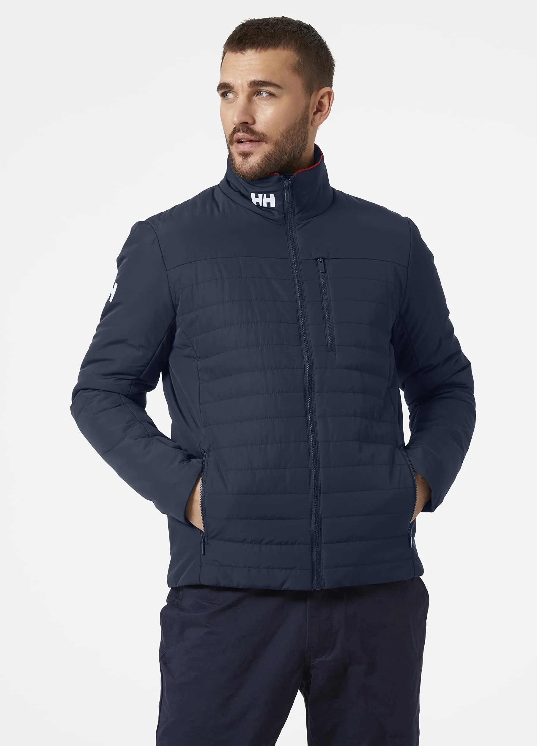 Helly Hansen Męska kurtka izolacyjna Crew 2.0, wodoodporna, wiatroszczelna, płaszcz